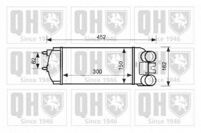 QUINTON HAZELL qic134 -  Интеркулер